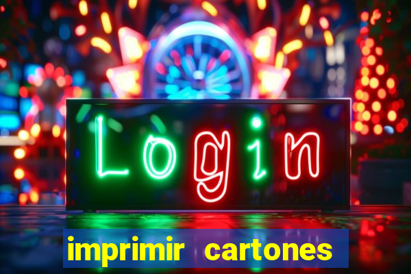 imprimir cartones de bingo